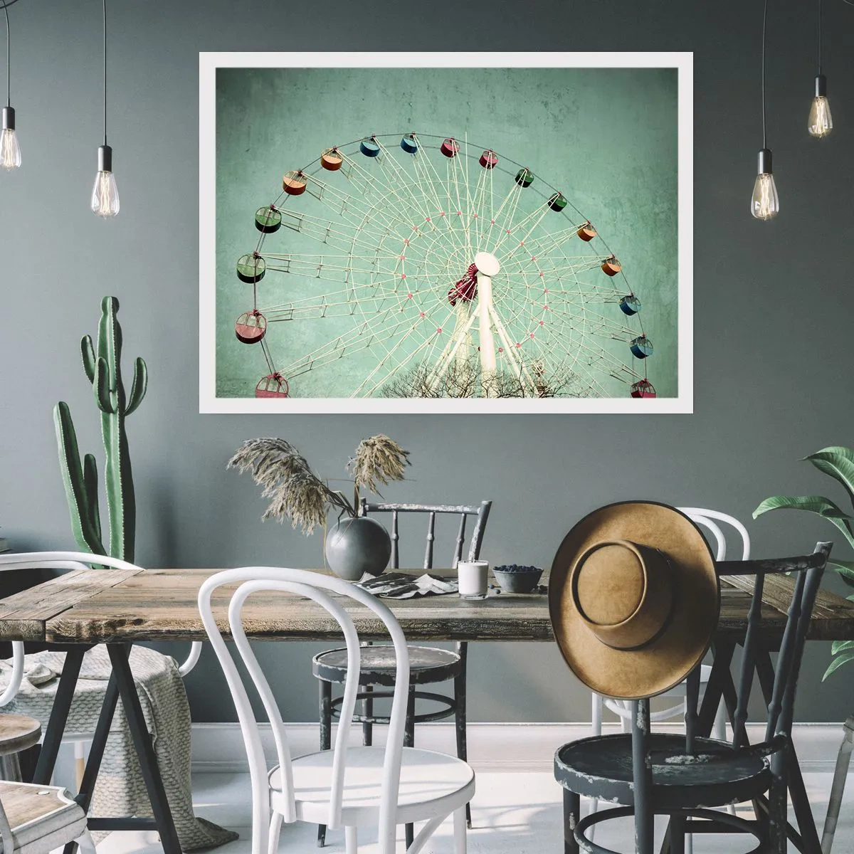 Plakat - Vi inviterer dig til at lege - 40x30 cm