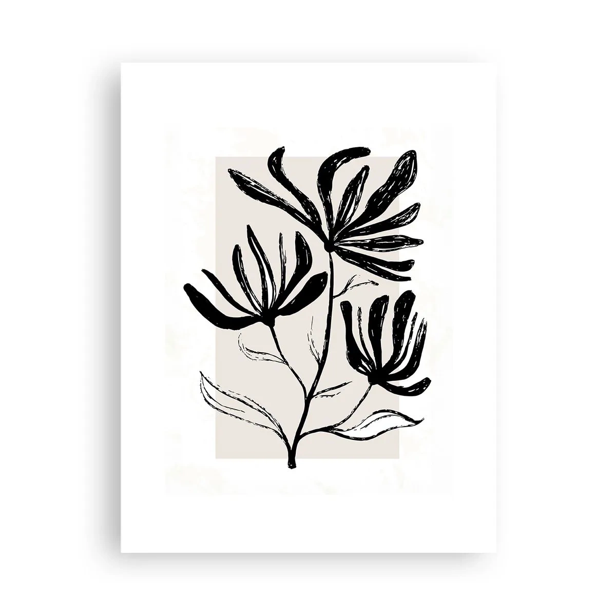 Plakat - Skitse til et herbarium - 30x40 cm