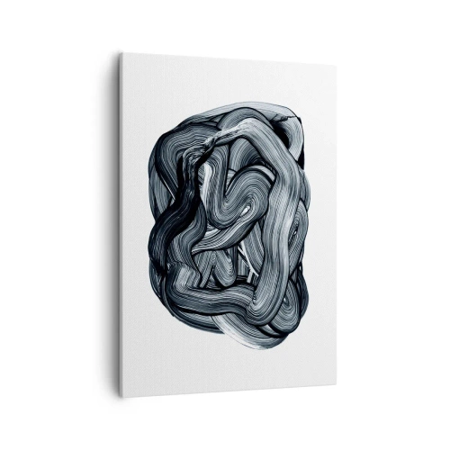 Lærredstryk - Billede på lærred - Så enkelt er det ikke - 50x70 cm