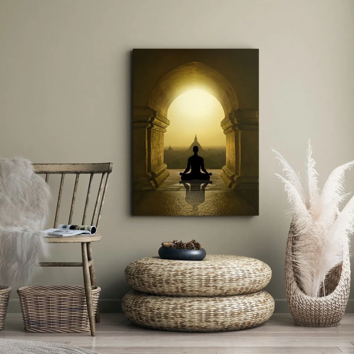 Lærredstryk - Billede på lærred - Fuldkommen harmoni - 50x70 cm