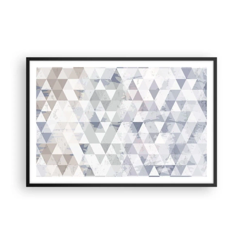 Plakat i sort ramme - I takt på tre - 91x61 cm