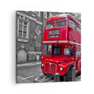 Lærredstryk - Billede på lærred - Altid det samme - 50x50 cm