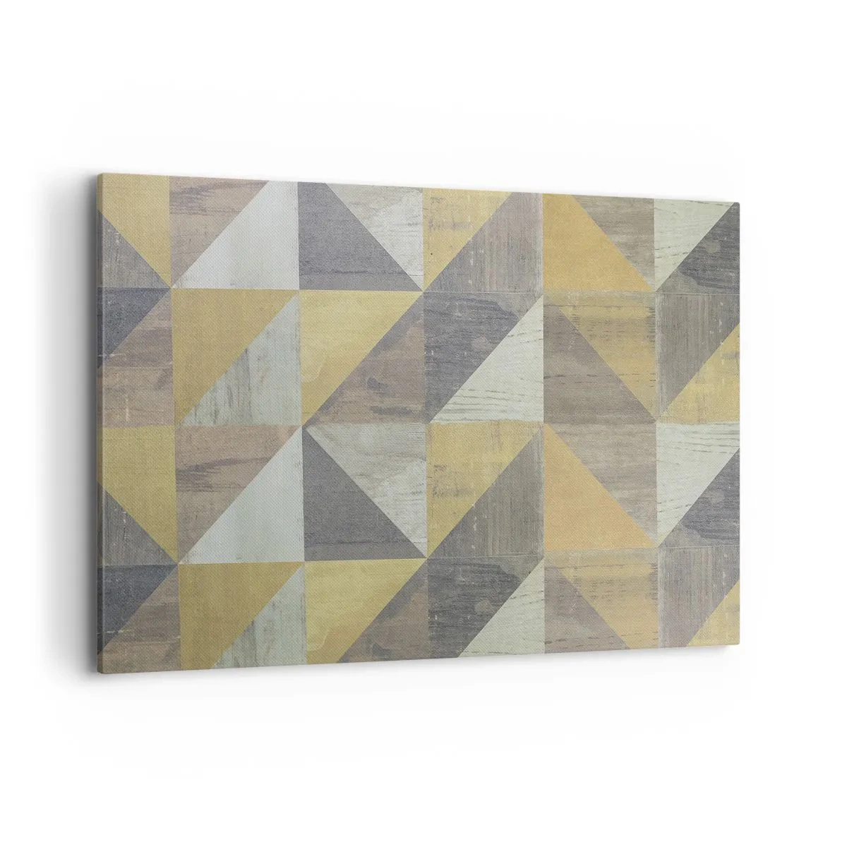 Lærredstryk - Billede på lærred - Ved trekantens vinkel - 120x80 cm