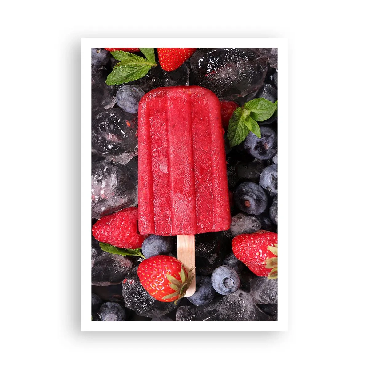 Plakat - En smag af varm sommer - 70x100 cm