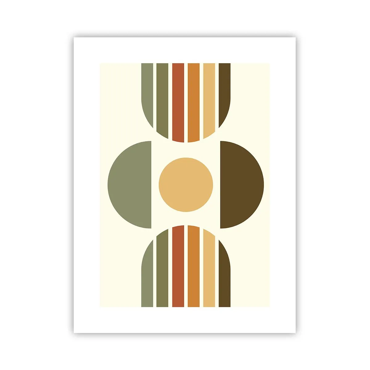 Plakat - I jordfarver - 30x40 cm