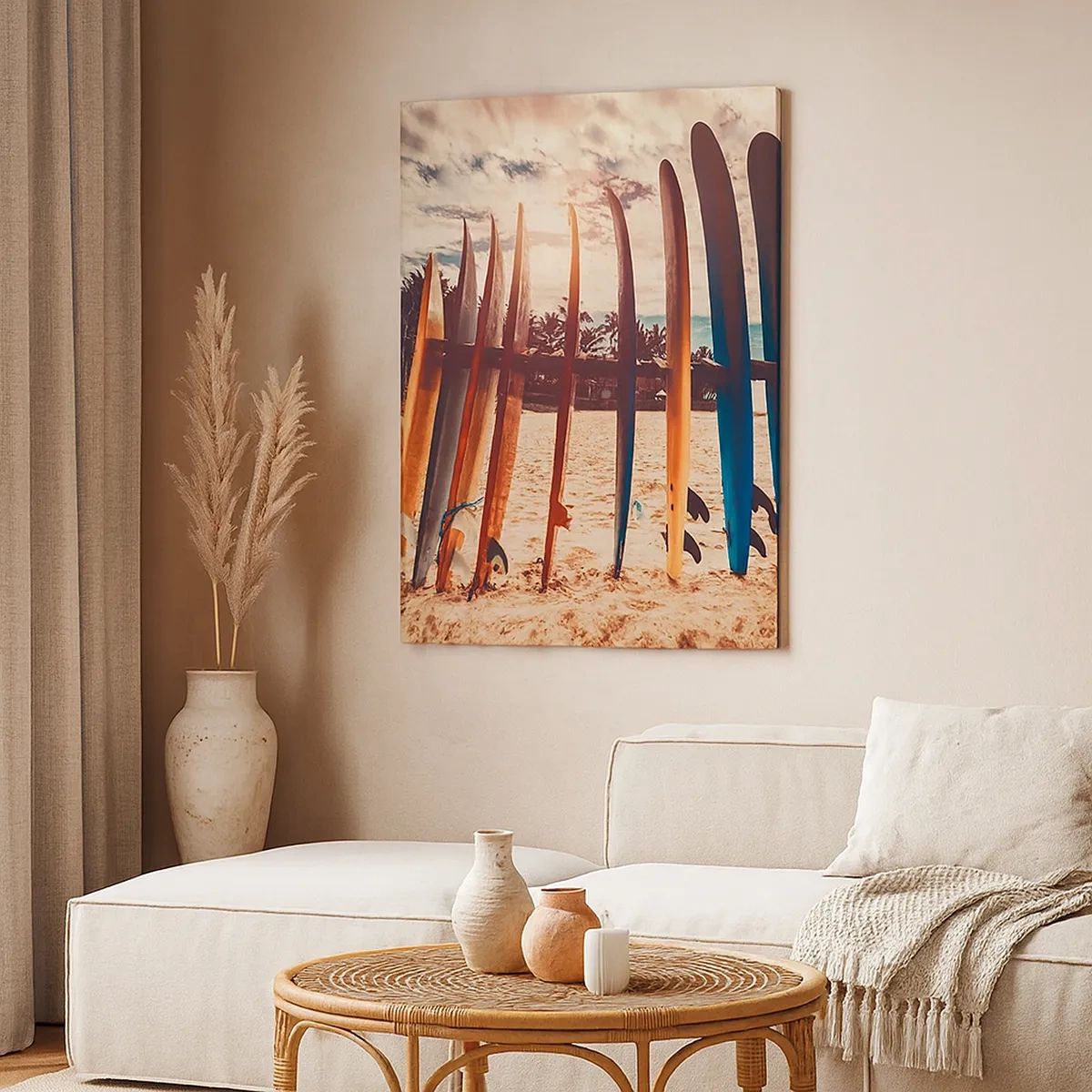 Lærredstryk - Billede på lærred - Godnat, indtil i morgen - 50x70 cm