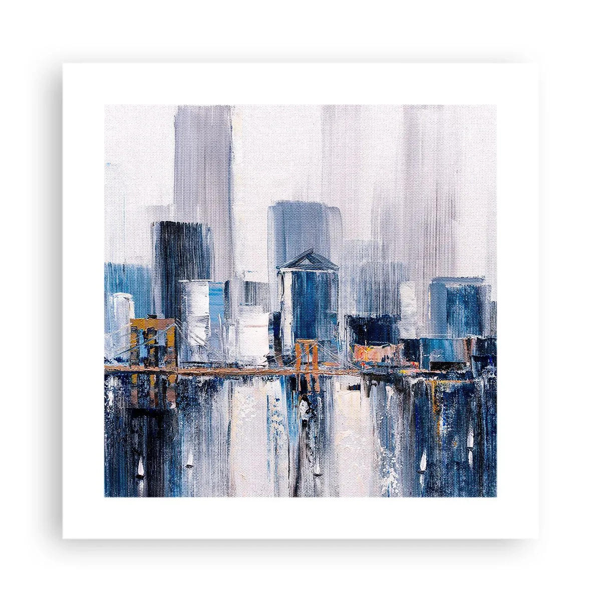 Plakat - Indtryk fra New York - 40x40 cm