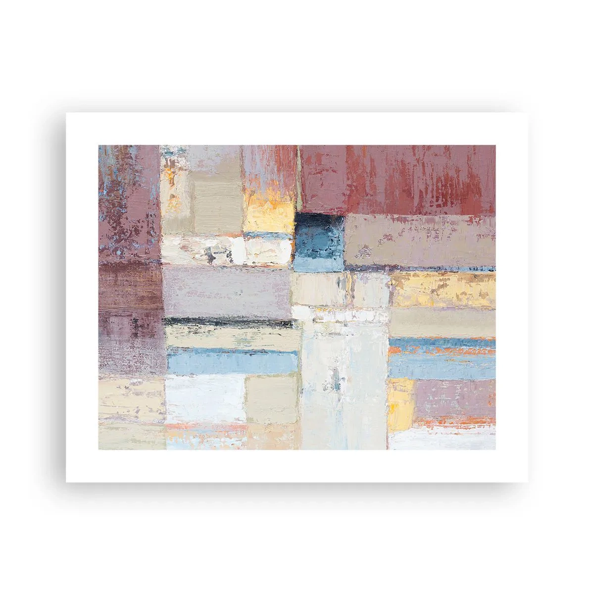 Plakat - Geometriens ro - 50x40 cm