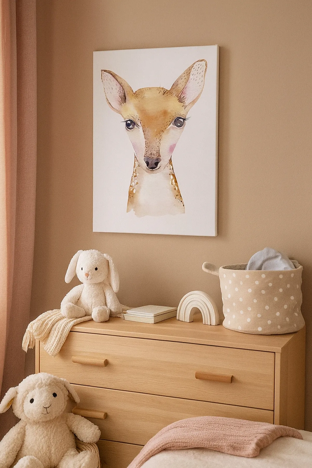 Lærredstryk - Billede på lærred - Uskyldighedens natur - 50x70 cm