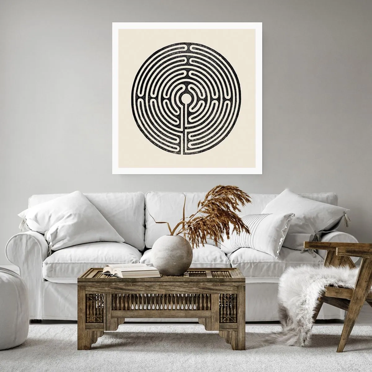 Plakat - Mystisk orden - 30x30 cm