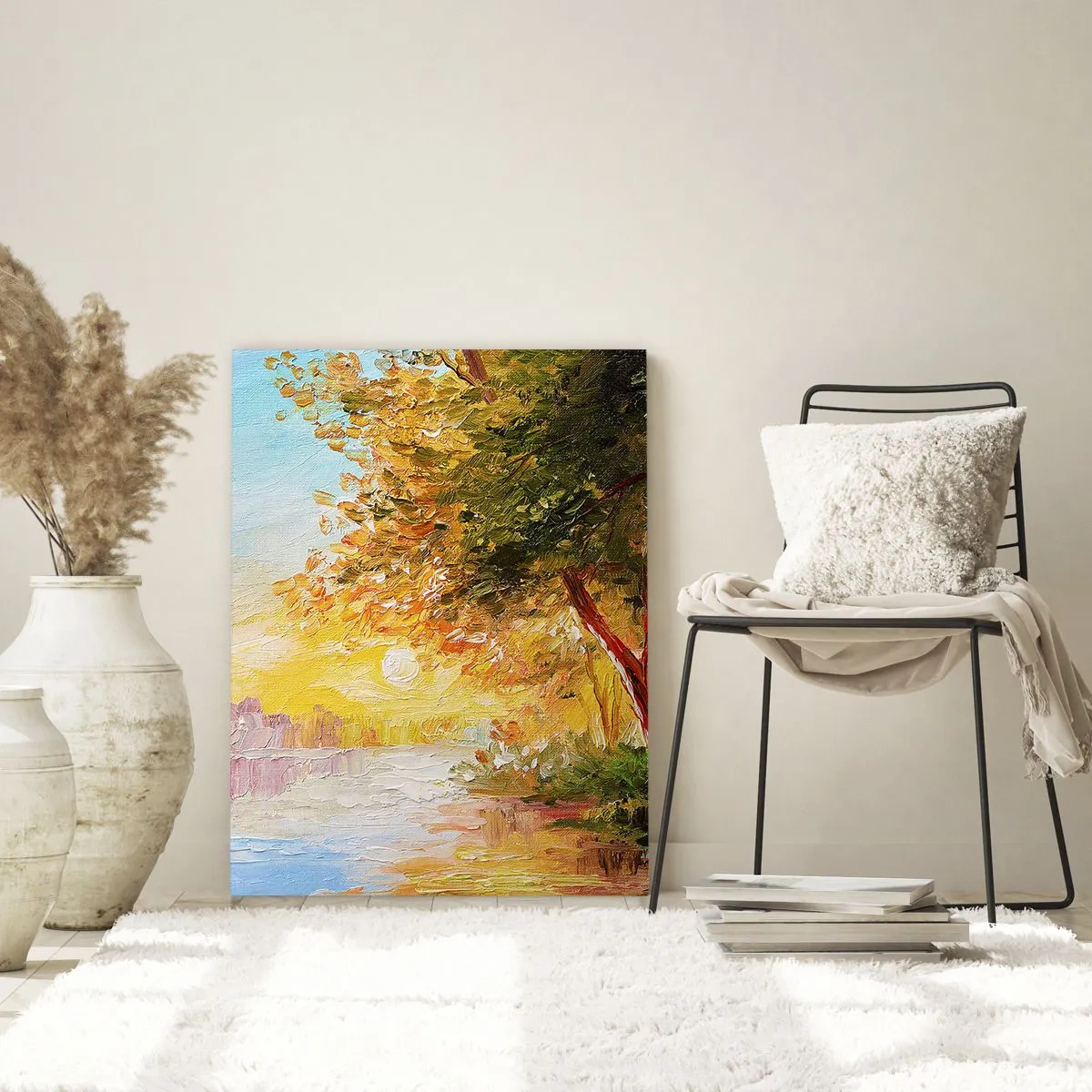 Billede på glas - Et in Arcadia ego - 50x70 cm
