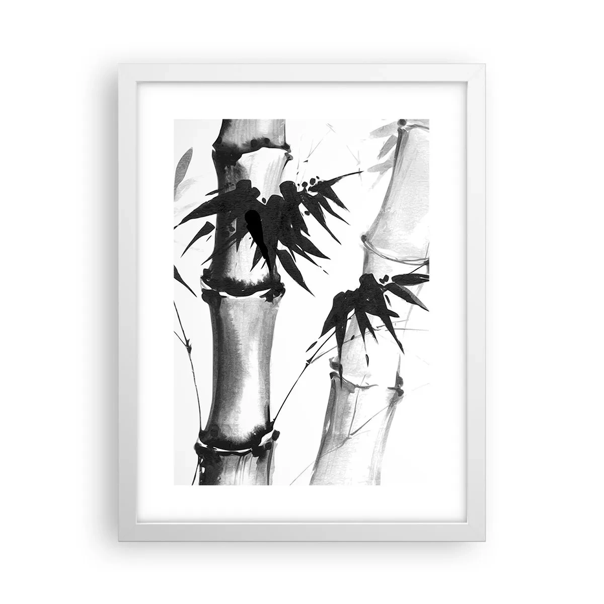 Plakat i hvid ramme - Nærbillede af Orienten - 30x40 cm