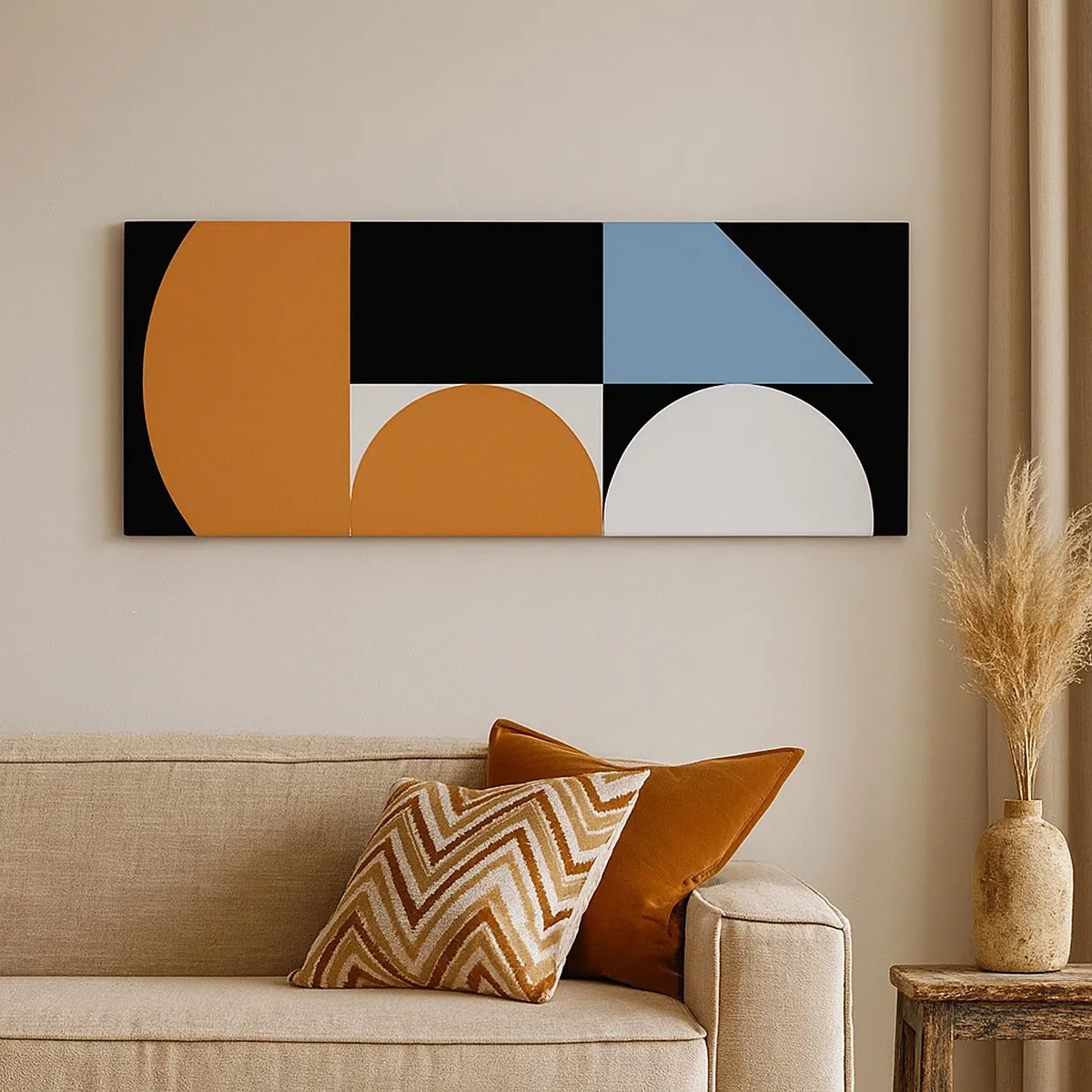 Lærredstryk - Billede på lærred - System til figurer - 30x30 cm