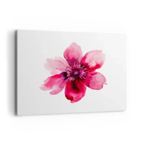 Lærredstryk - Billede på lærred - Karminduftende kys - 100x70 cm