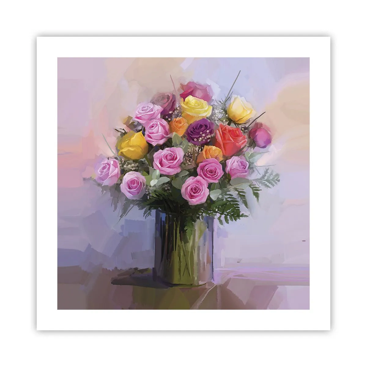 Plakat - Bevaret skønhed - 50x50 cm