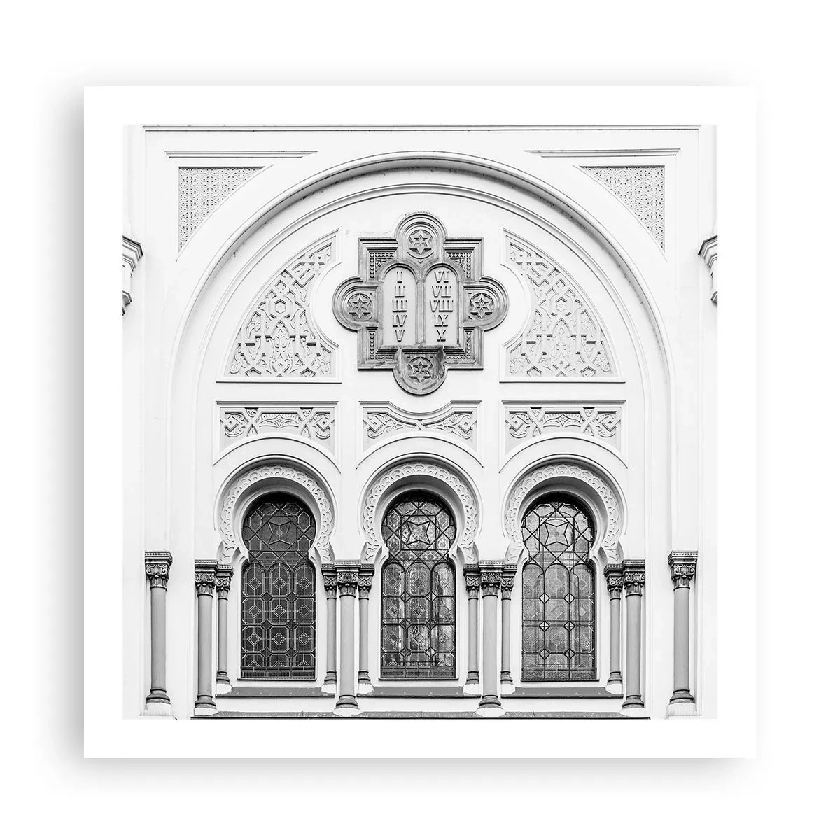 Plakat - På grænsen mellem kulturer - 60x60 cm