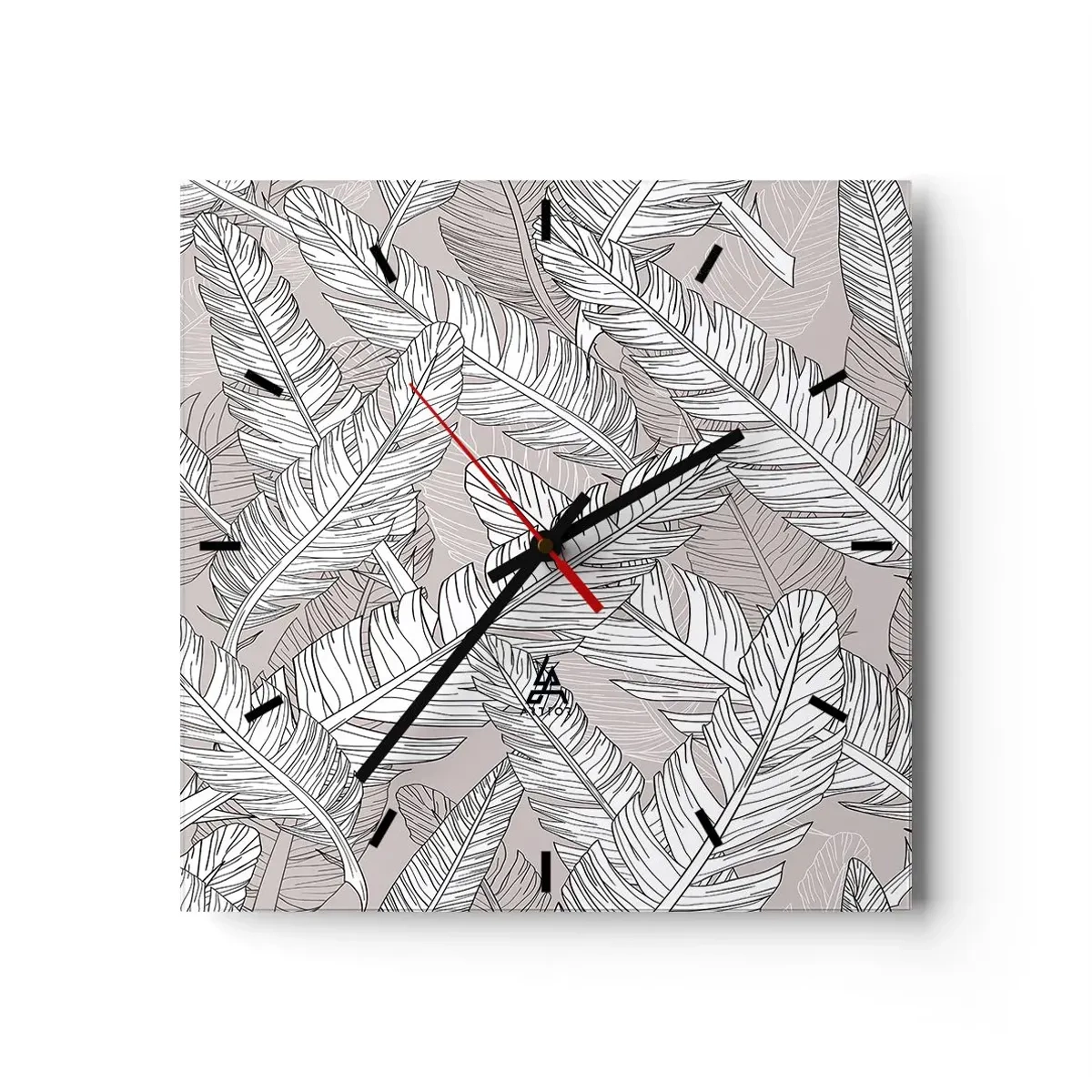 Vægur, Uret - Fjerlig uro - 30x30 cm