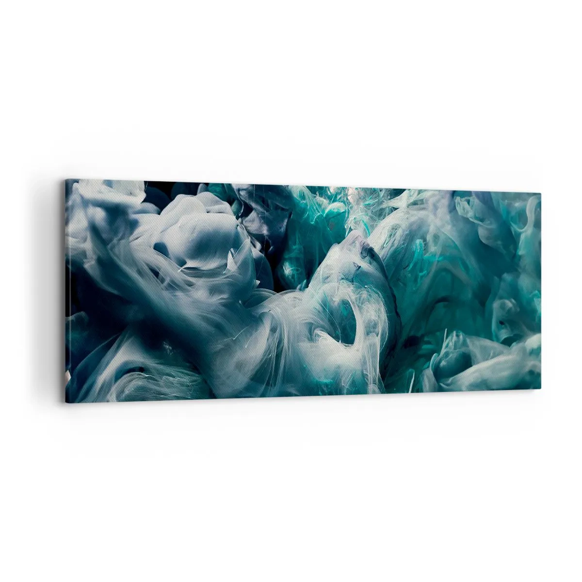 Lærredstryk - Billede på lærred - Farvebevægelse - 120x50 cm