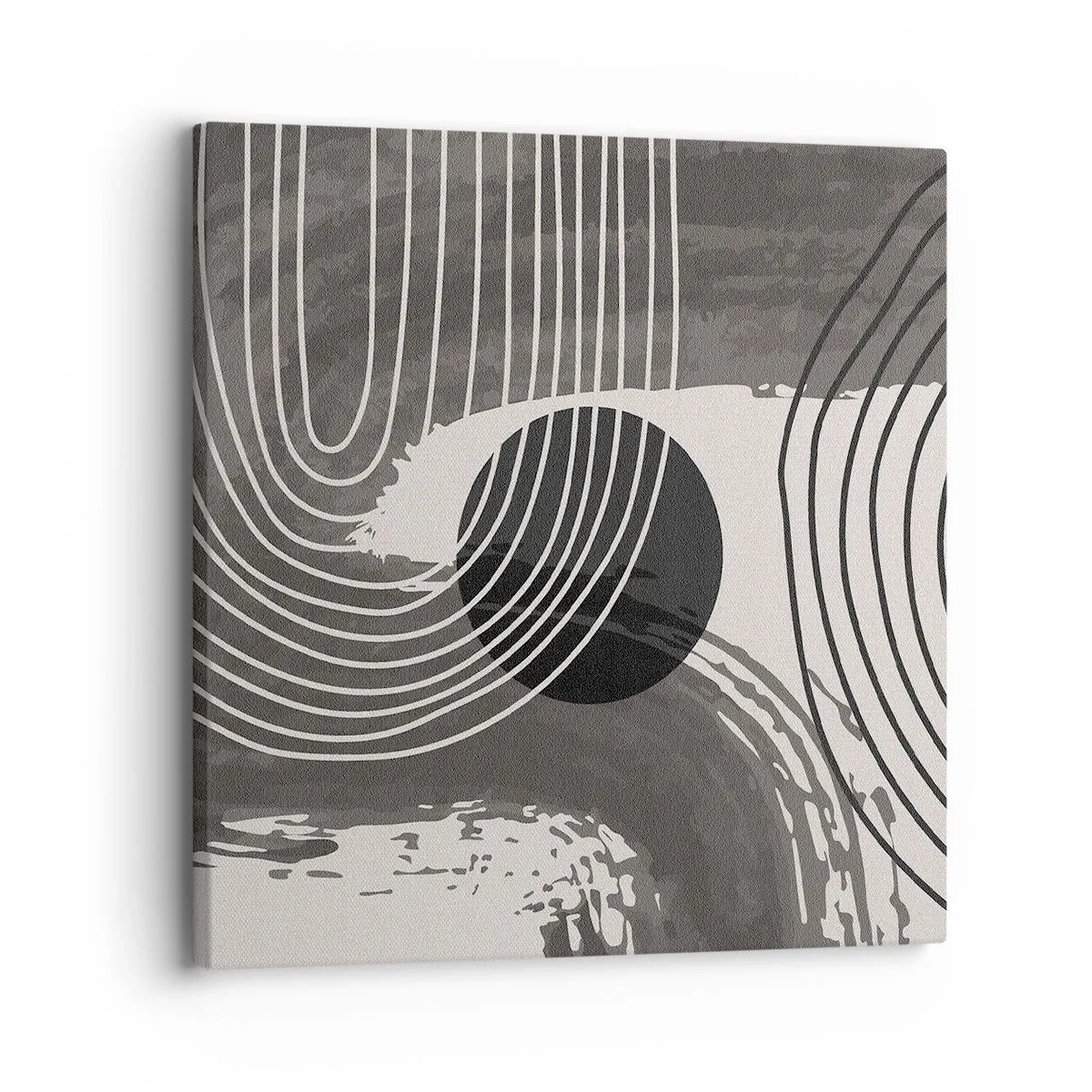 Lærredstryk - Billede på lærred - Oval vinder - 30x30 cm