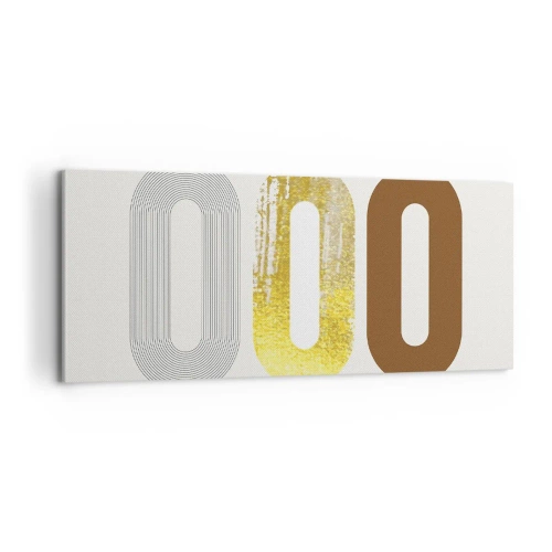 Lærredstryk - Billede på lærred - Åhhh! - 100x40 cm