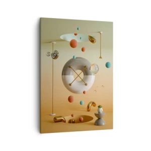 Lærredstryk - Billede på lærred - Alt kan ske - 50x70 cm