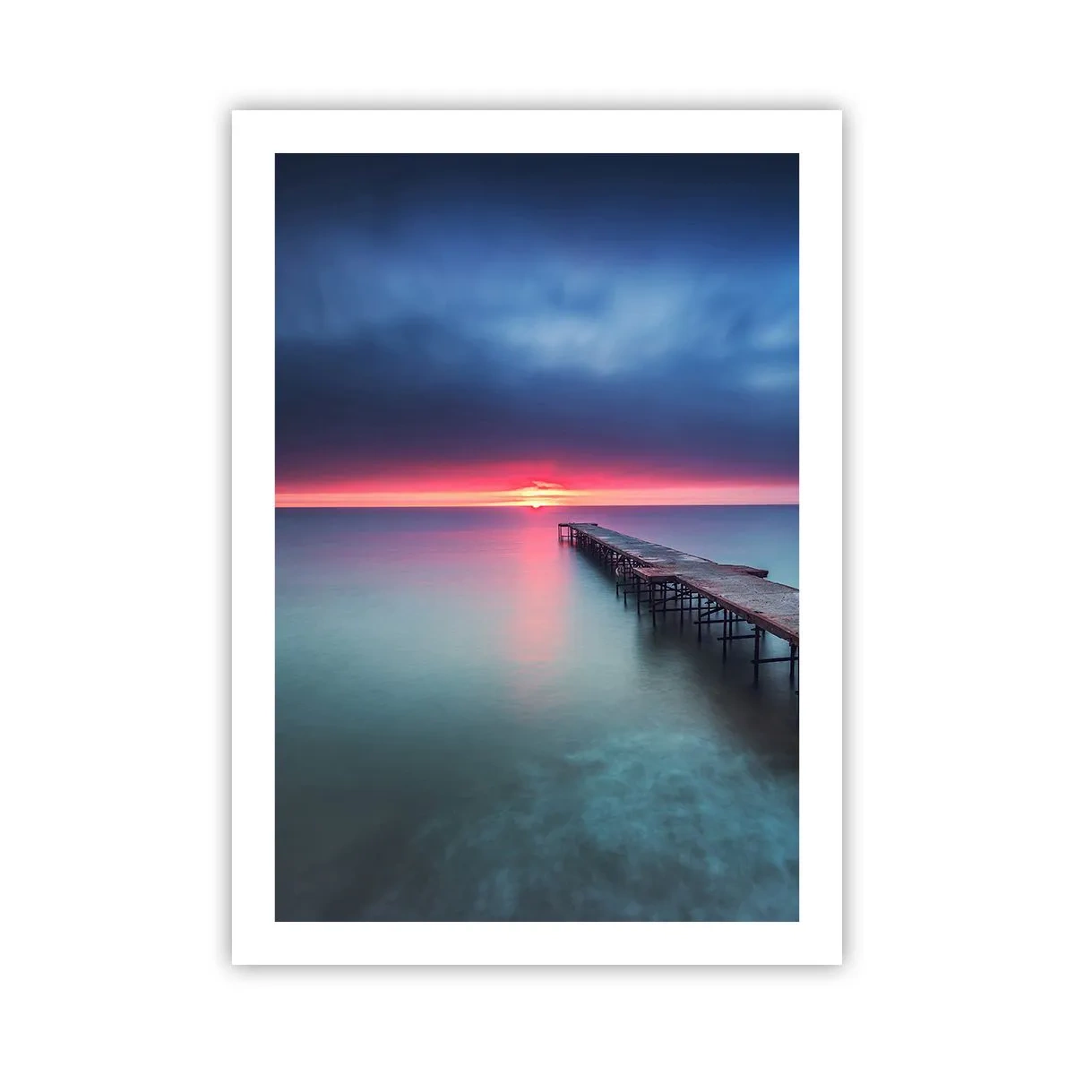 Plakat - Mellem himmel og jord - 50x70 cm