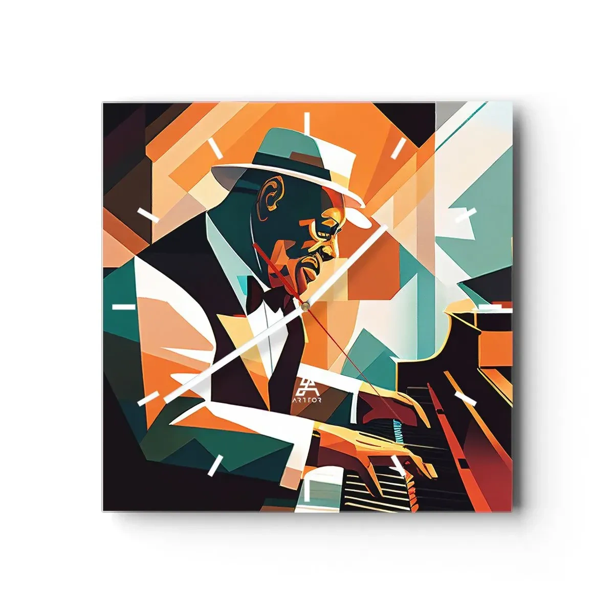 Vægur, Uret - Alt det jazz - 30x30 cm