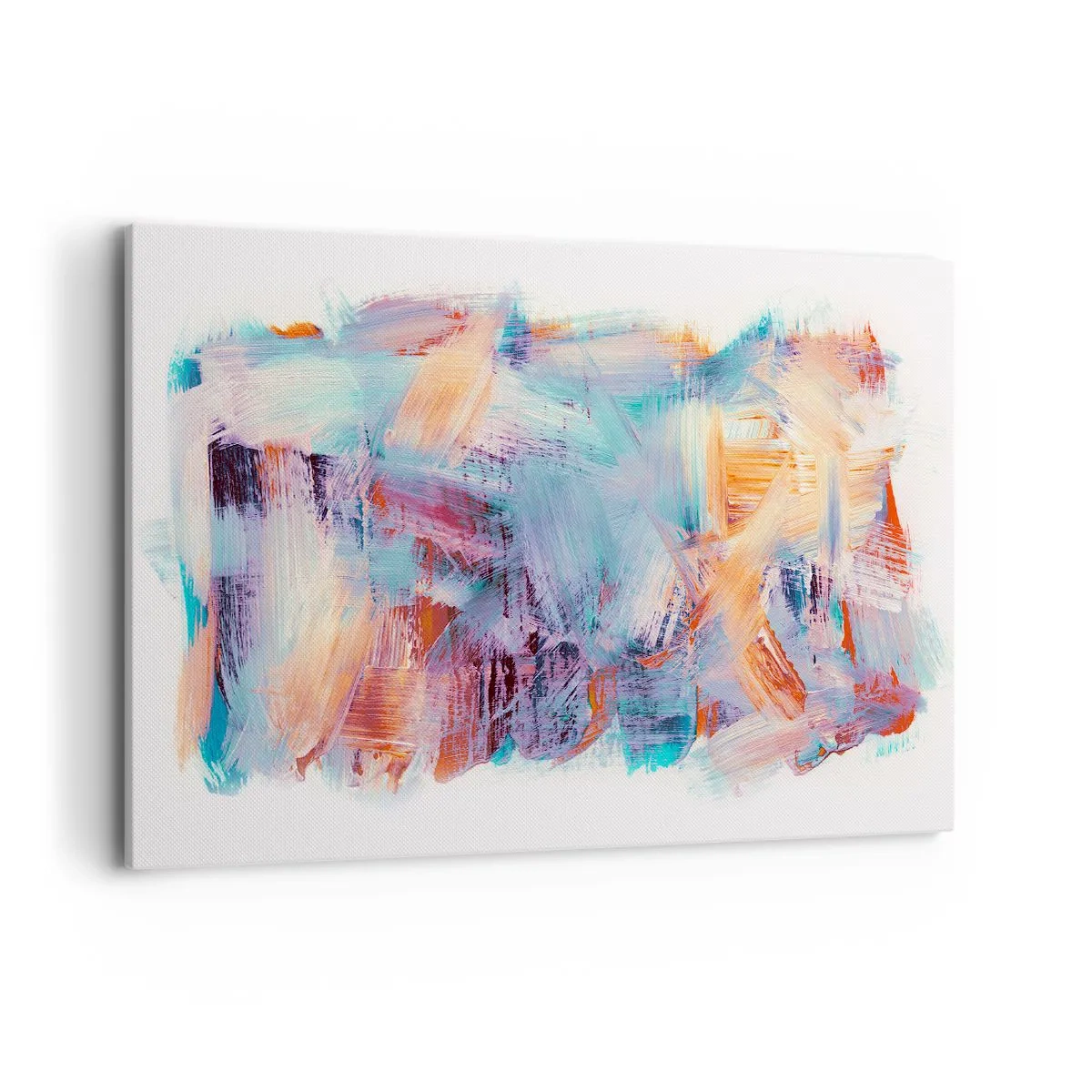 Lærredstryk - Billede på lærred - Farverigt rod - 100x70 cm