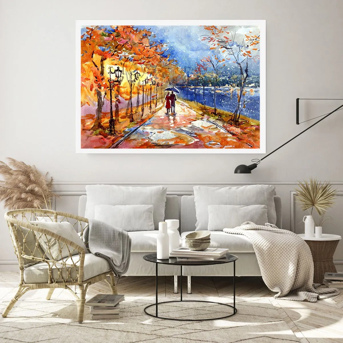 Plakat - Sammen indtil tidsfristen - 40x30 cm