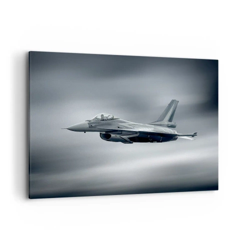 Lærredstryk - Billede på lærred - Vil du tage udfordringen op? - 120x80 cm
