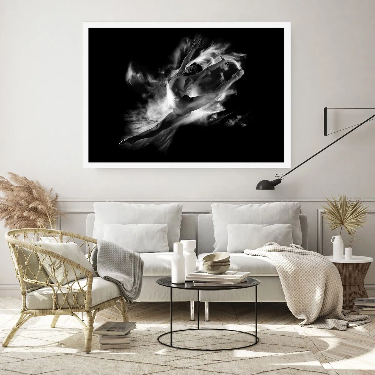 Plakat - Stoppet under flyvning - 50x40 cm