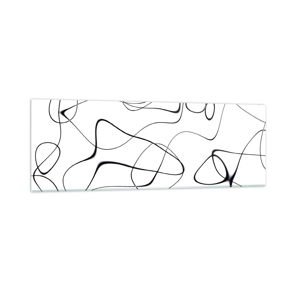 Billede på glas - Livets veje, skæbnens omskiftelser - 90x30 cm