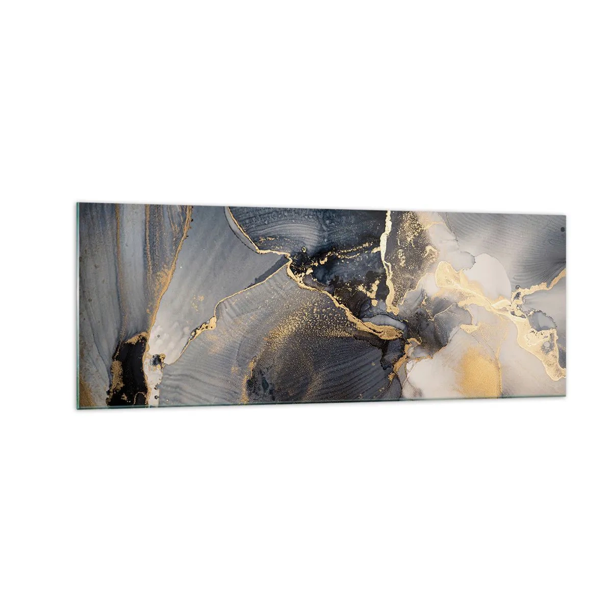Billede på glas - Livet af sten - 140x50 cm