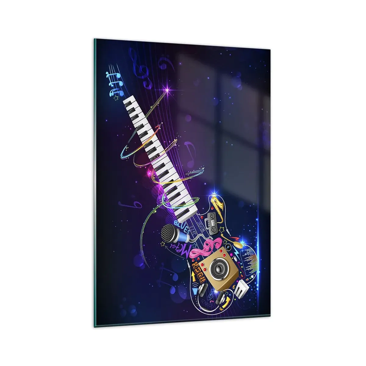 Billede på glas - Og alt er i orden - 80x120 cm