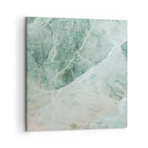 Lærredstryk - Billede på lærred - Den ædle kølighed af sten - 60x60 cm