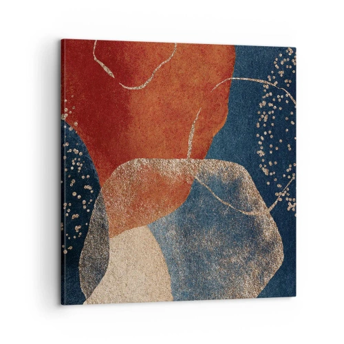 Lærredstryk - Billede på lærred - Lethed i tilværelsen - 60x60 cm