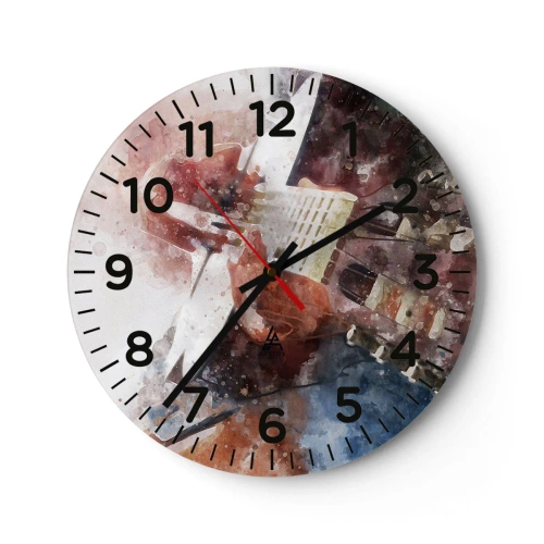 Vægur, Uret - Og hvad synes du? - 30x30 cm