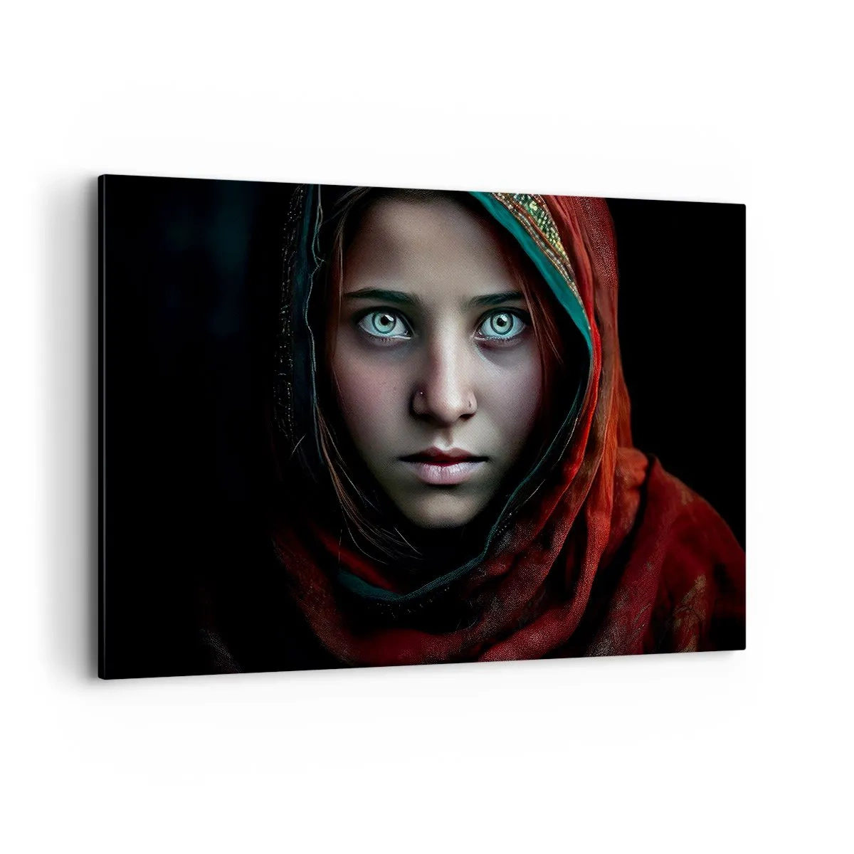 Lærredstryk - Billede på lærred - Østens prinsesse - 120x80 cm