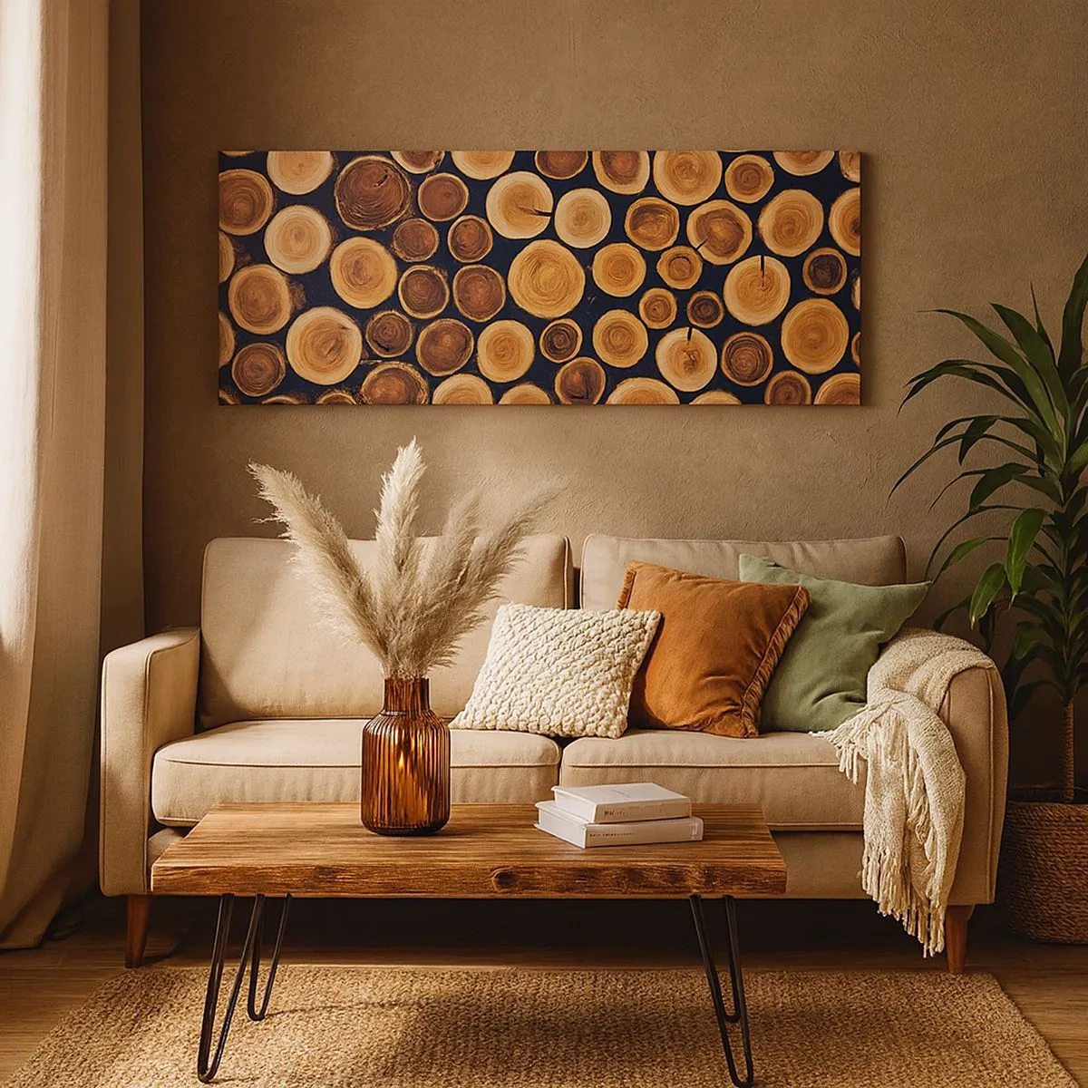 Lærredstryk - Billede på lærred - Hvor gammel ser jeg ud? - 100x40 cm