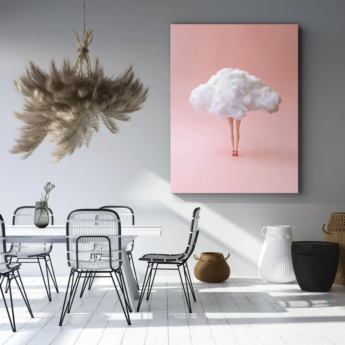 Lærredstryk - Billede på lærred - Et sødt løfte - 50x70 cm
