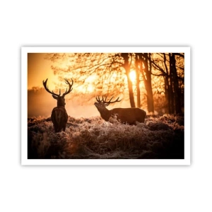 Plakat - En jægerdrøm - 100x70 cm
