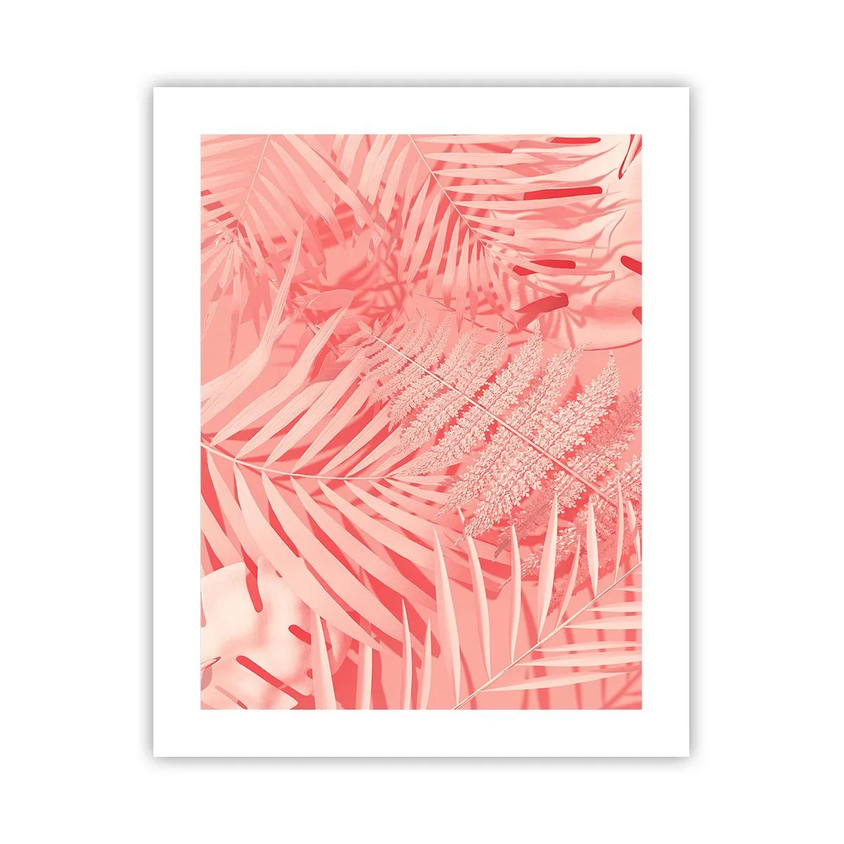 Plakat - Lyserødt koncept - 40x50 cm