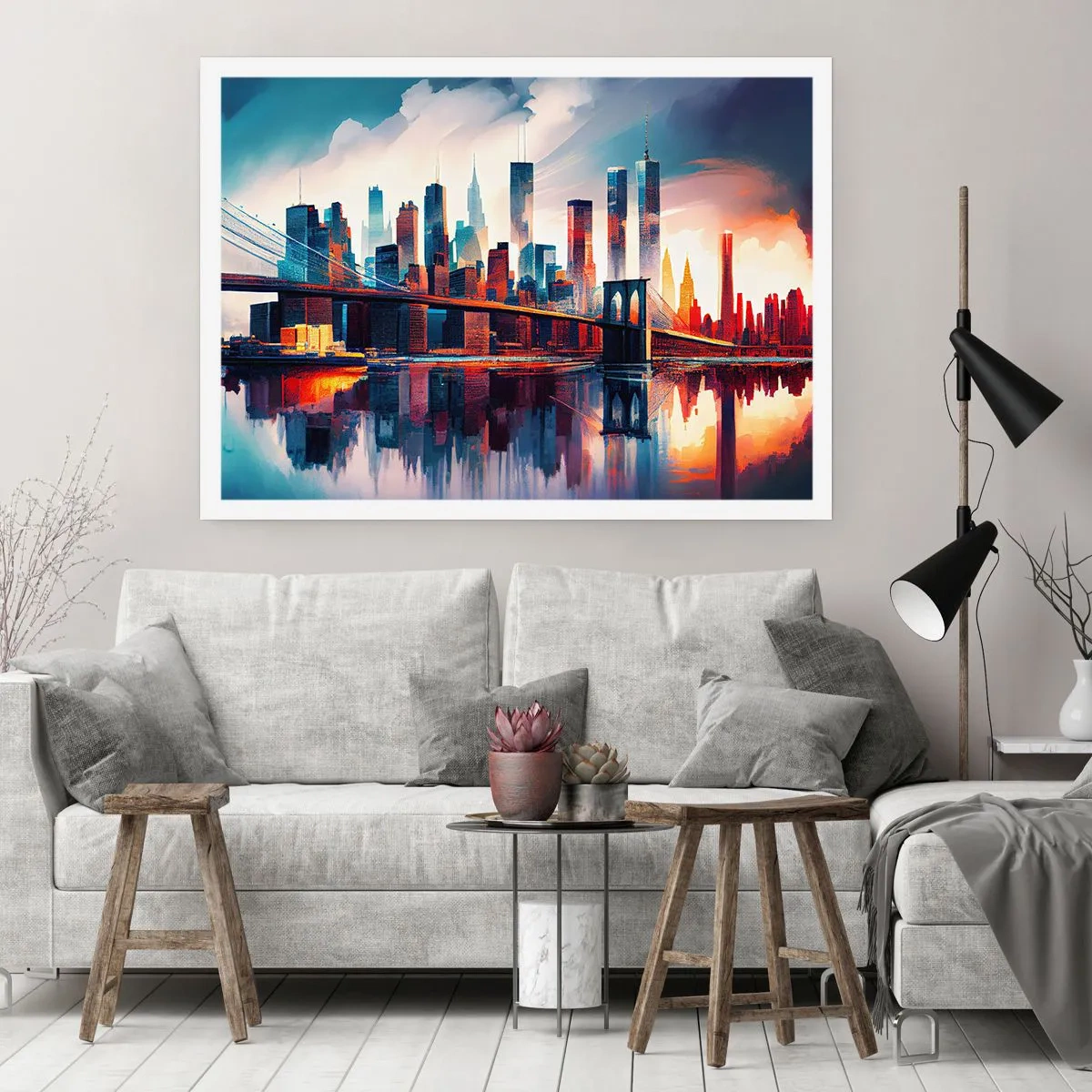 Plakat - Fænomenale New York - 50x40 cm