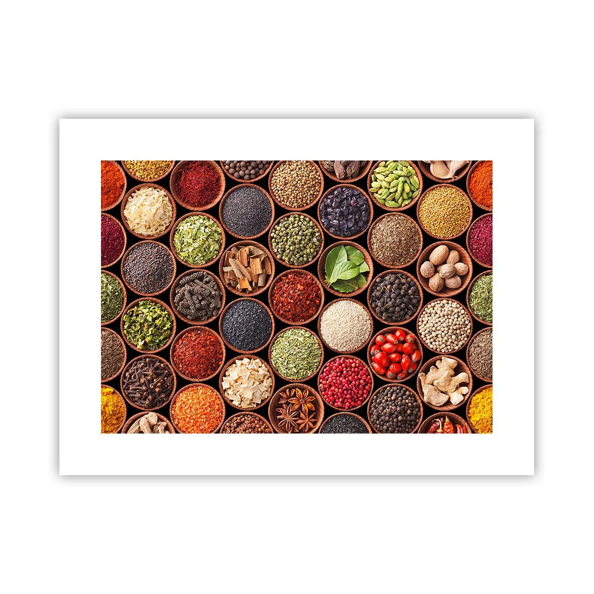 Plakat - Alle verdens smage - 40x30 cm