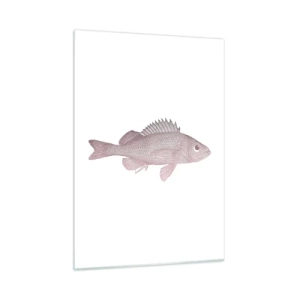Billede på glas - Fisk med store øjne - 50x70 cm