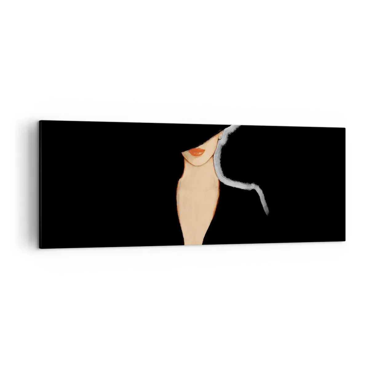 Lærredstryk - Billede på lærred - Elegance og stil - 140x50 cm