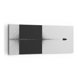 Lærredstryk - Billede på lærred - Lige til sagen - 100x40 cm