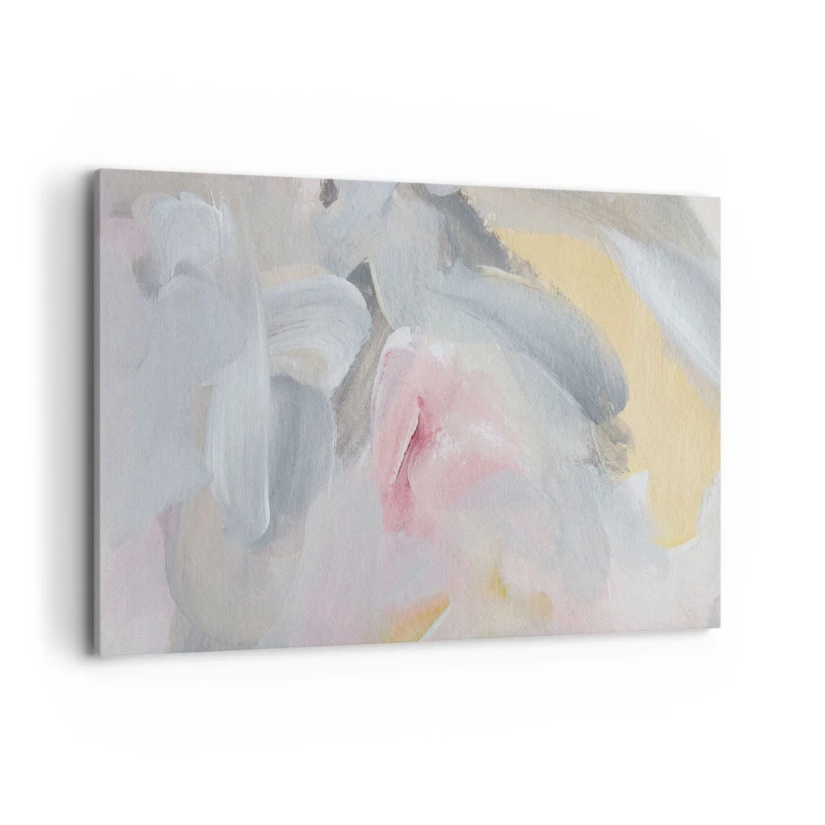 Lærredstryk - Billede på lærred - I en pastelfarvet verden - 100x70 cm