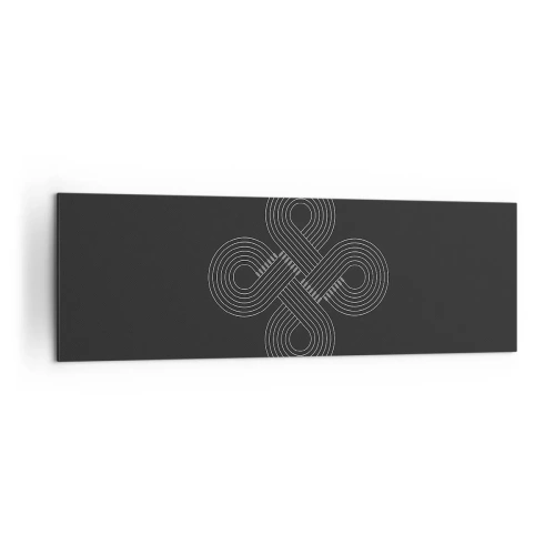 Lærredstryk - Billede på lærred - I den keltiske ånd - 160x50 cm