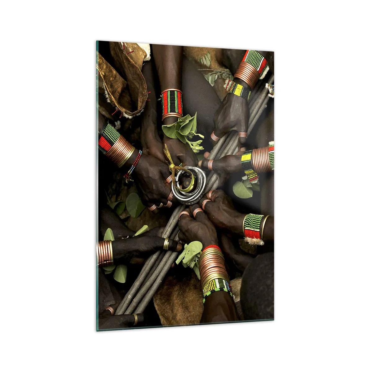 Billede på glas - Vi er sammen - 70x100 cm